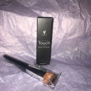 Foundation and brush